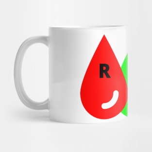 RGB colors drops Mug